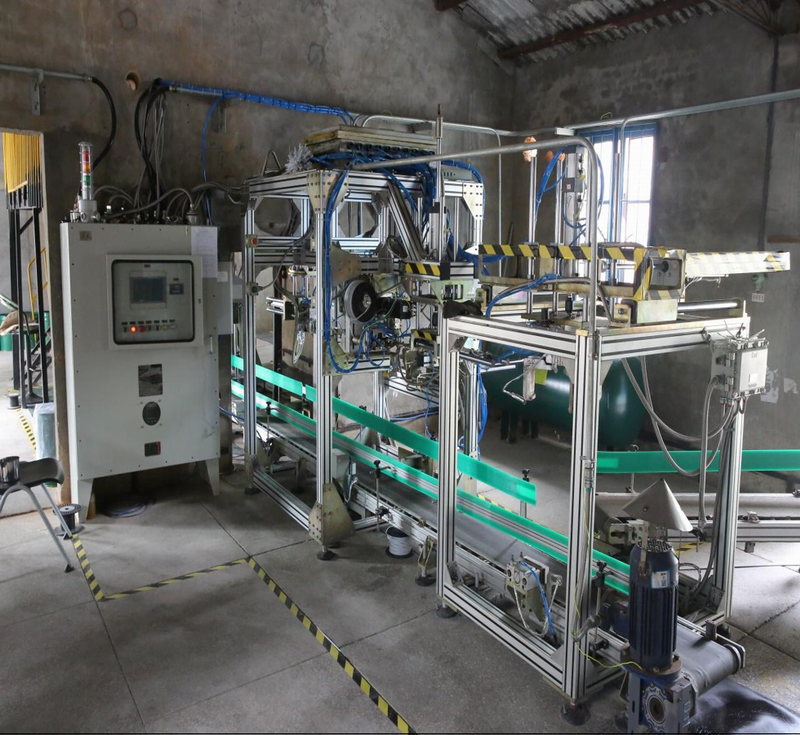 高氯酸铵半自动罐装线